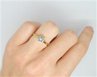 Anneau Lorenza Gioielli Enfant Fiore in Or jaune Zirconia AN270229-11 - AN270229-11